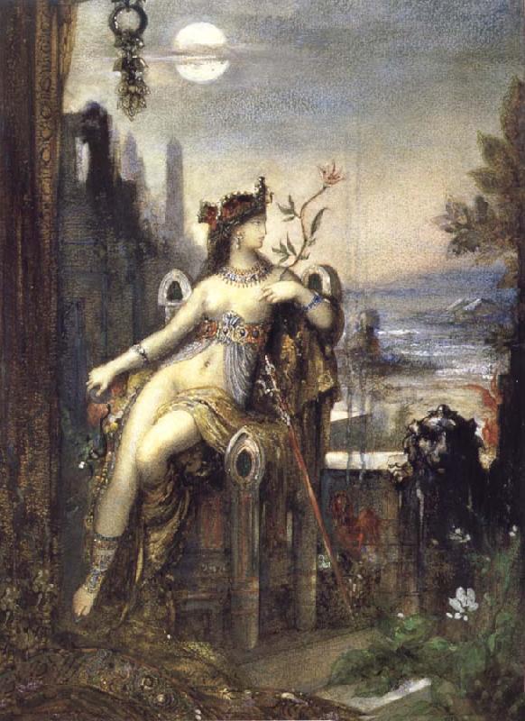 Gustave Moreau Cleopatra oil painting image